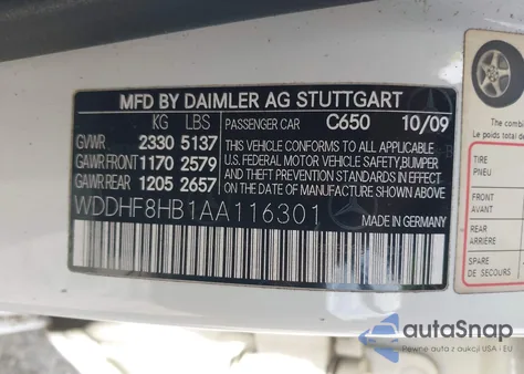 2010 Mercedes-Benz E 350 4Matic из США, поврежденный, VIN WDDHF8HB1AA116301